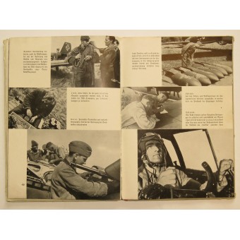 Pilote dans le combat - les correspondants de guerre Luftwaffe album photo. Flieger im Kampf. Espenlaub militaria